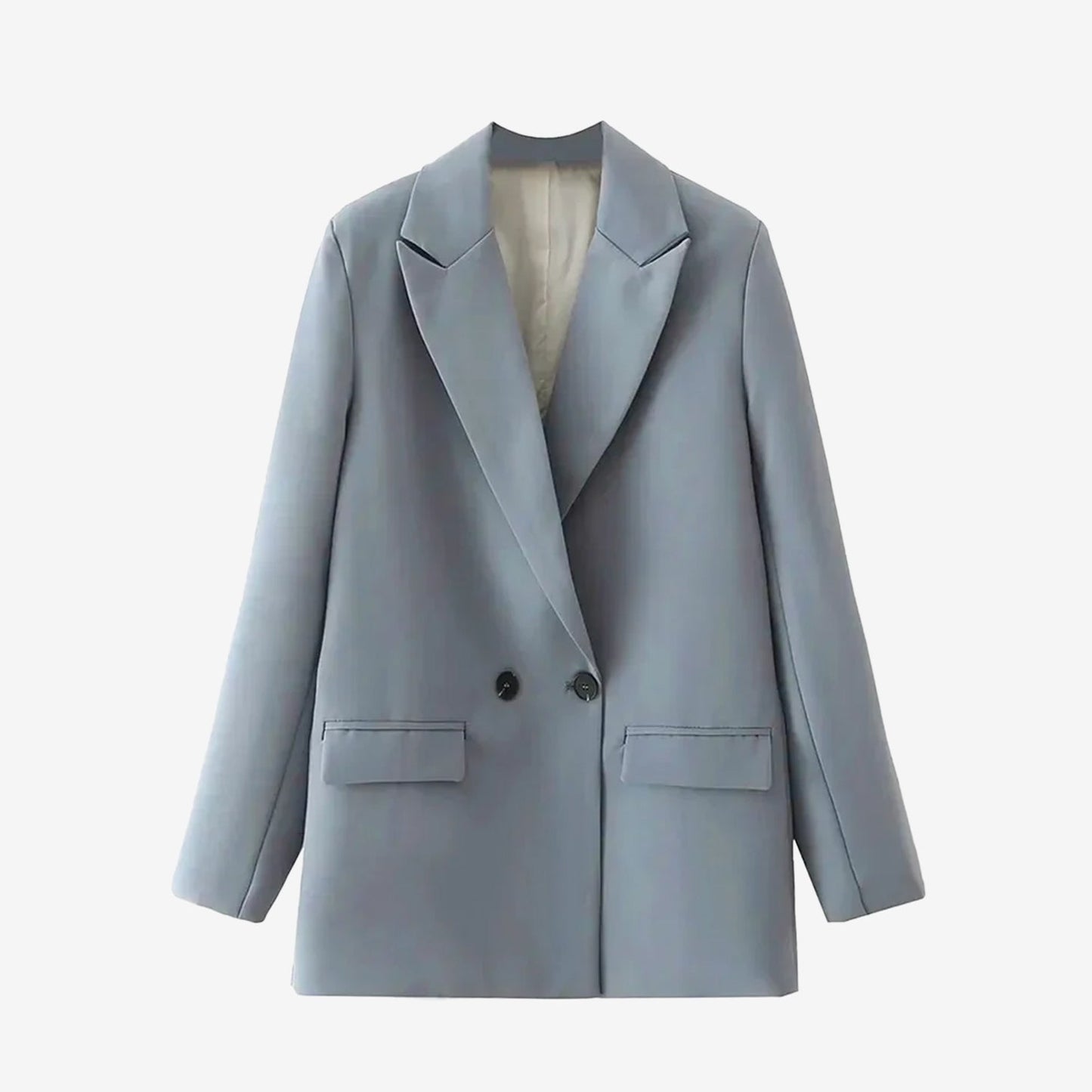 シックなレディースヴィンテージダブルブレストブレザー