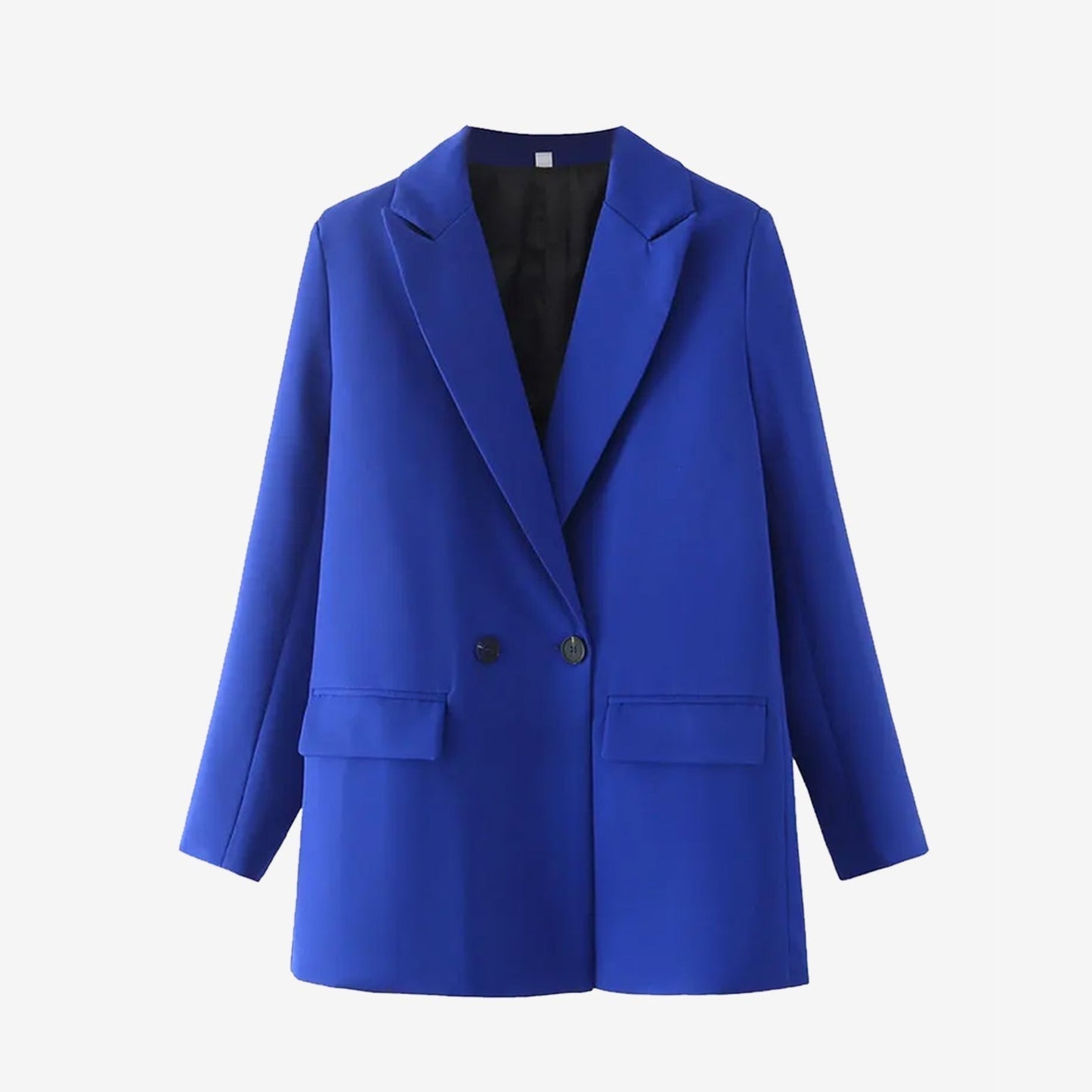 シックなレディースヴィンテージダブルブレストブレザー