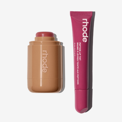 Rhode Duo Pocket Blush + Peptide Lip Tint